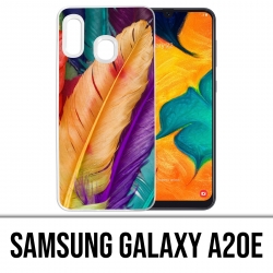 Funda Samsung Galaxy A20e - Plumas