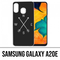 Coque Samsung Galaxy A20e - Points Cardinaux