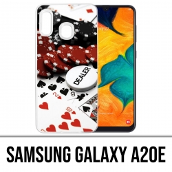 Coque Samsung Galaxy A20e - Poker Dealer