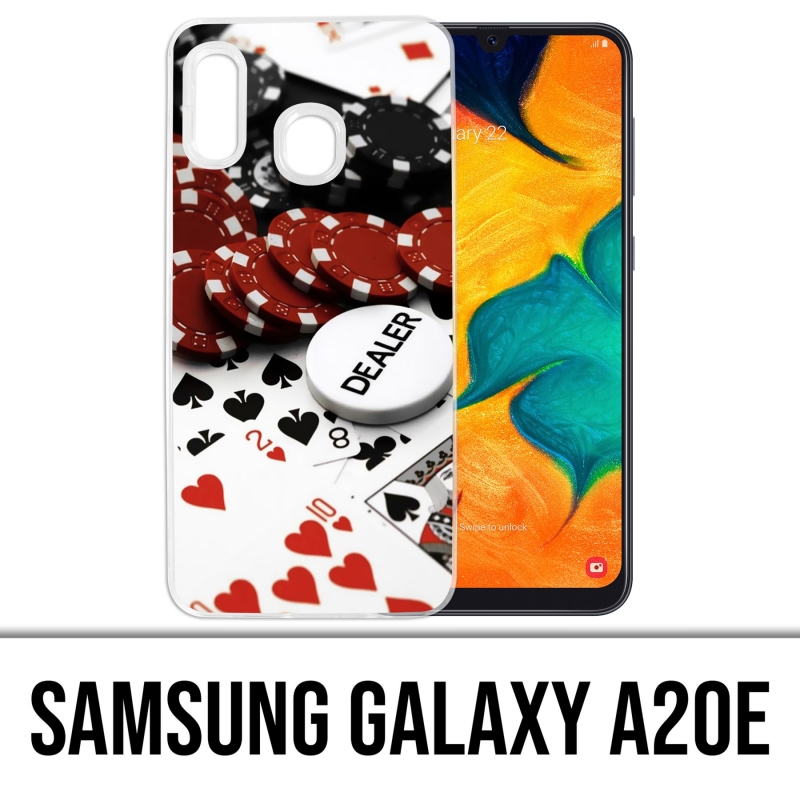 Samsung Galaxy A20e Case - Poker Dealer