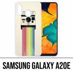 Coque Samsung Galaxy A20e - Polaroid Arc En Ciel Rainbow
