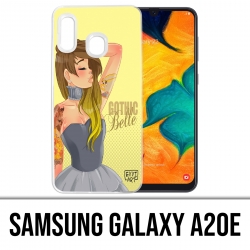 Samsung Galaxy A20e Case - Gothic Belle Princess