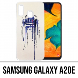 Samsung Galaxy A20e Case - R2D2 Paint
