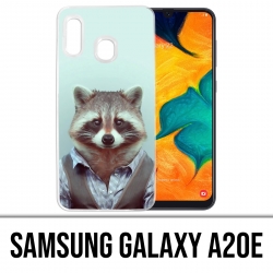 Funda Samsung Galaxy A20e - Disfraz de mapache