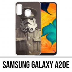 Custodia per Samsung Galaxy A20e - Stromtrooper vintage di Star Wars