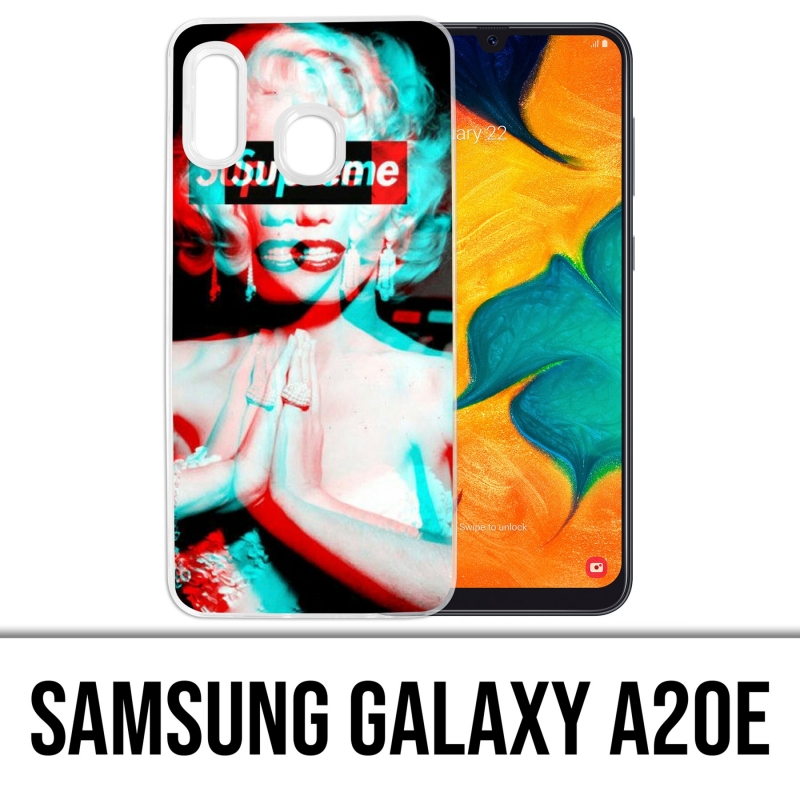 Custodia per Samsung Galaxy A20e - Supreme Marylin Monroe