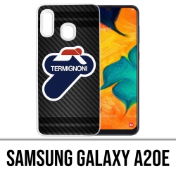 Coque Samsung Galaxy A20e - Termignoni Carbone