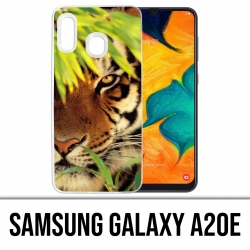 Custodia per Samsung Galaxy A20e - Foglie di tigre