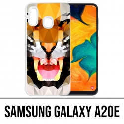 Coque Samsung Galaxy A20e - Tigre Geometrique