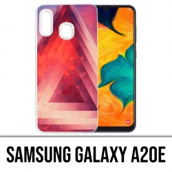 Funda Samsung Galaxy A20e - Triángulo abstracto