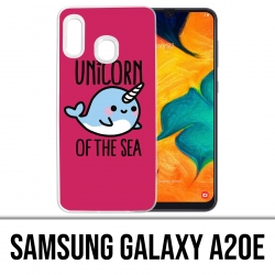 Funda Samsung Galaxy A20e - Unicornio del mar