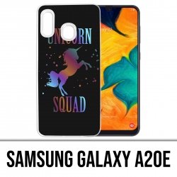 Coque Samsung Galaxy A20e - Unicorn Squad Licorne