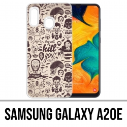 Coque Samsung Galaxy A20e - Vilain Kill You