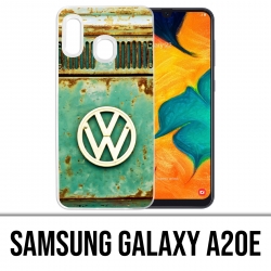 Custodia per Samsung Galaxy A20e - Logo Vintage Vw