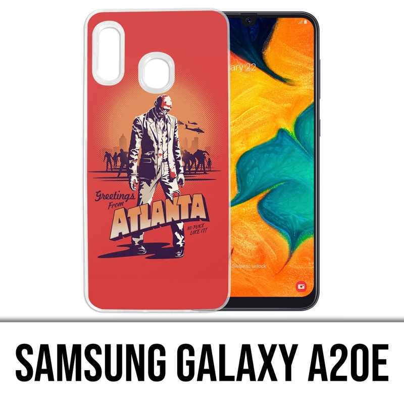 Samsung Galaxy A20e Case - Walking Dead Grüße aus Atlanta