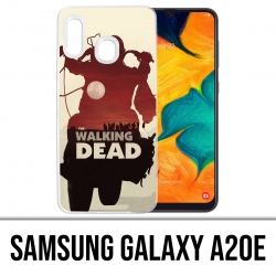 Cover Samsung Galaxy A20e - Walking Dead Moto Fanart