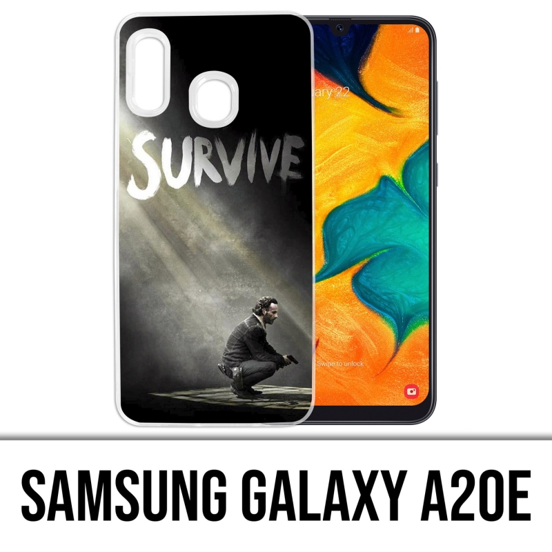 Custodie e protezioni Samsung Galaxy A20e - Walking Dead Survive