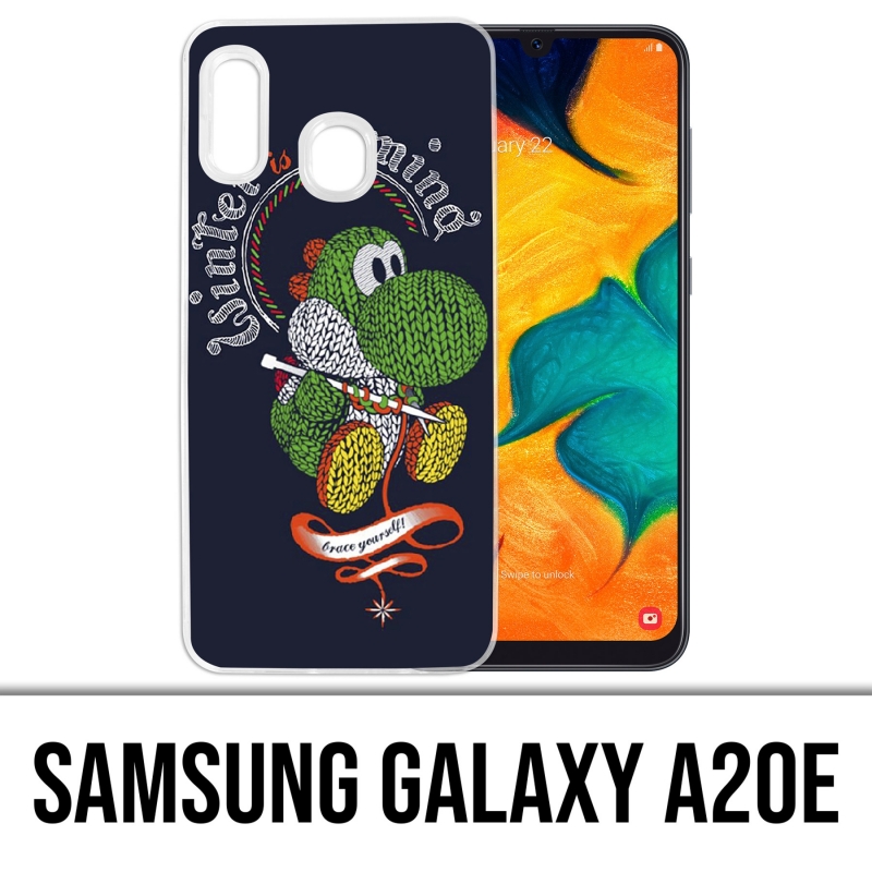 Samsung Galaxy A20e Case - Yoshi Winter kommt