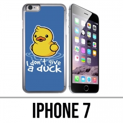 Coque iPhone 7 - I Dont Give A Duck