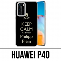 Custodia Huawei P40 - Mantieni la calma Philipp Plein