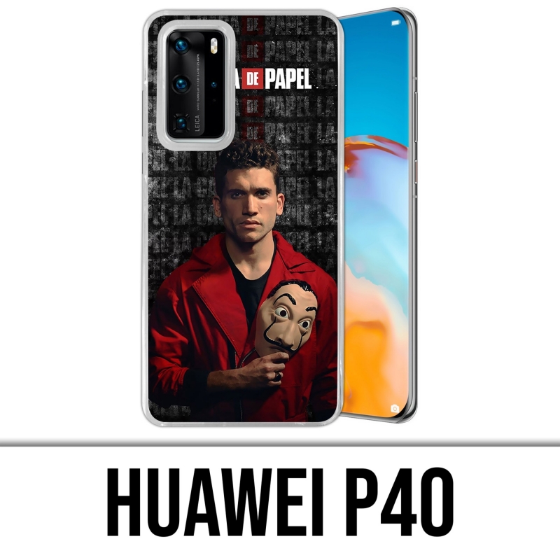 Coque Huawei P40 - La Casa De Papel - Denver Masque