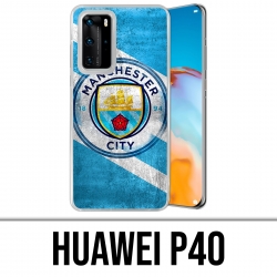 Coque Huawei P40 - Manchester Football Grunge