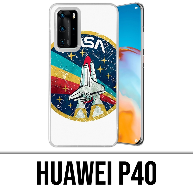Huawei P40 Case - Nasa Rocket Badge