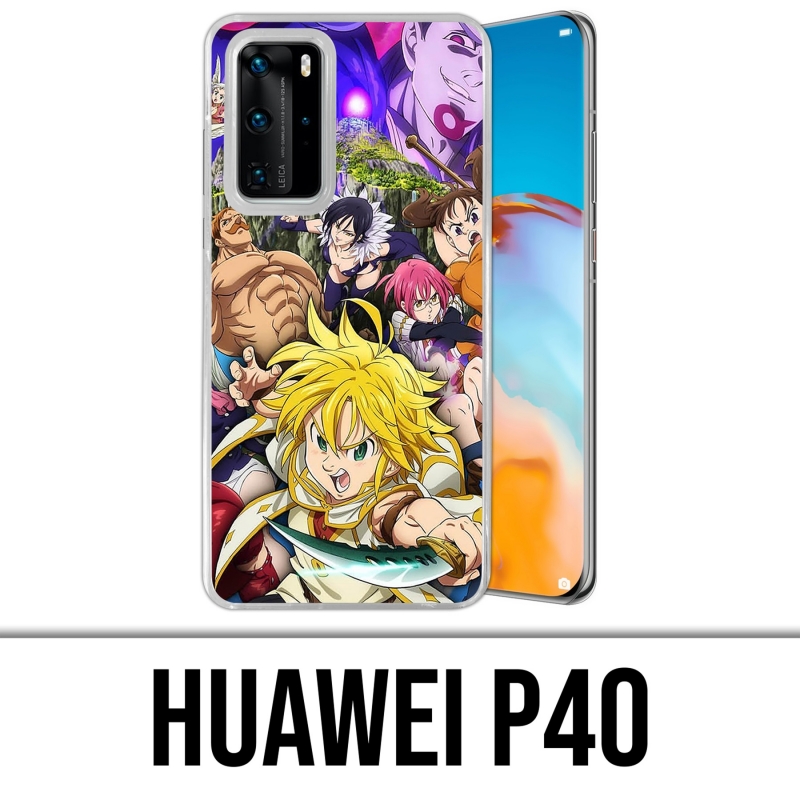 Huawei P40 Case - Sieben Todsünden