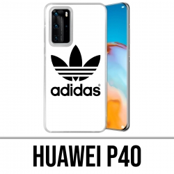 Funda Huawei P40 - Adidas Classic Blanco
