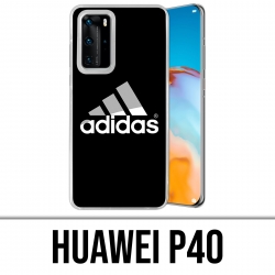 Funda Huawei P40 - Logo Adidas Negro