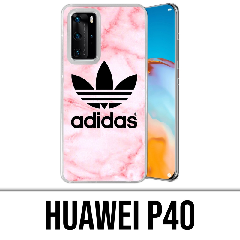 Funda Huawei P40 - Adidas Rosa Mármol