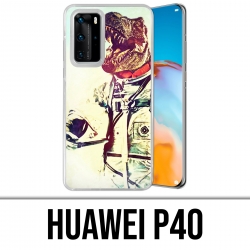 Funda Huawei P40 - Dinosaurio astronauta animal