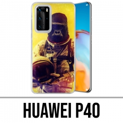 Custodia per Huawei P40 - Scimmia astronauta animale