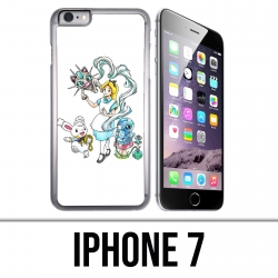 Coque iPhone 7 - Alice Au Pays Des Merveilles Pokémon