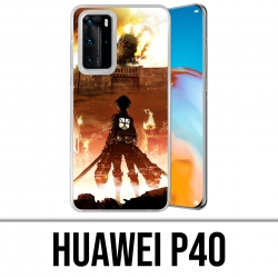 Coque Huawei P40 - Attak-On-Titan-Poster
