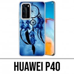 Custodia per Huawei P40 - Dreamcatcher blu