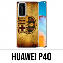 Coque Huawei P40 - Barcelone Vintage Football