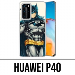 Funda Huawei P40 - Arte de pintura de Batman