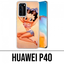 Funda Huawei P40 - Betty Boop Vintage