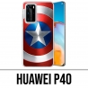 Coque Huawei P40 - Bouclier Captain America Avengers