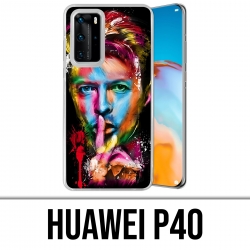 Huawei P40 Case - Bowie Multicolor