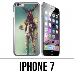 Coque iPhone 7 - Animal Astronaute Cerf