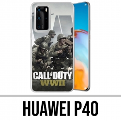 Coque Huawei P40 - Call Of Duty Ww2 Personnages