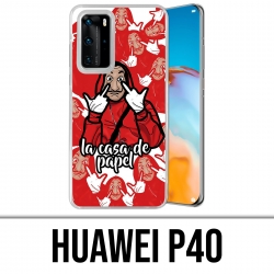 Coque Huawei P40 - Casa De Papel Cartoon