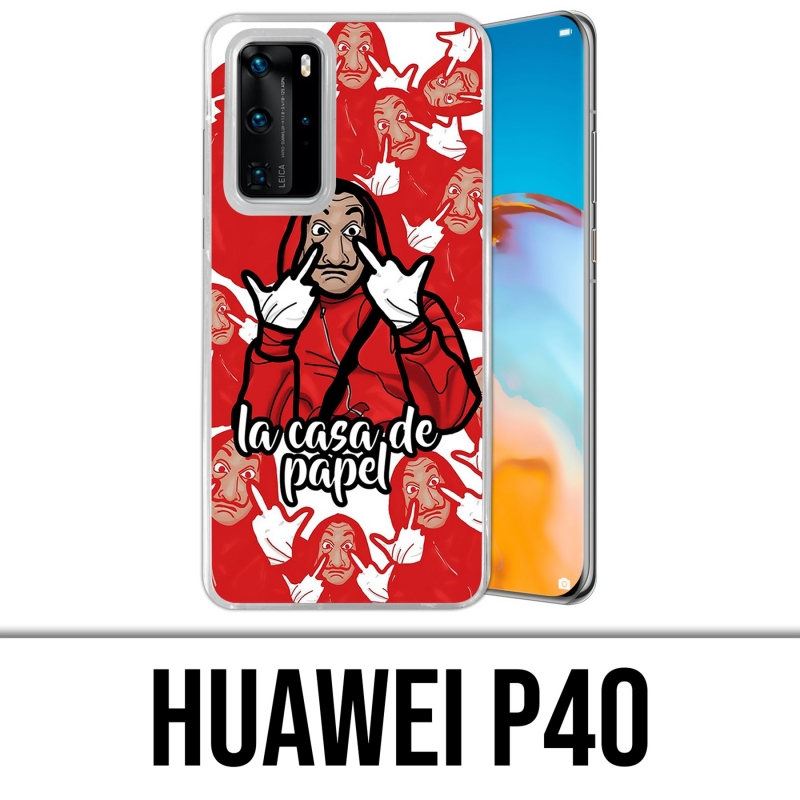 Huawei P40 Case - Casa De Papel Cartoon