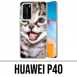 Coque Huawei P40 - Chat Lol