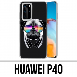 Custodia per Huawei P40 - Dj Pug Dog