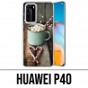 Coque Huawei P40 - Chocolat Chaud Marshmallow