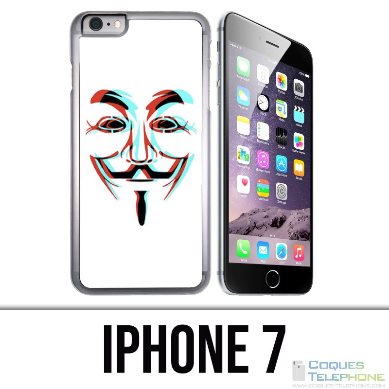 Coque iPhone 7 - Anonymous