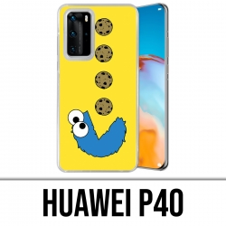 Coque Huawei P40 - Cookie Monster Pacman